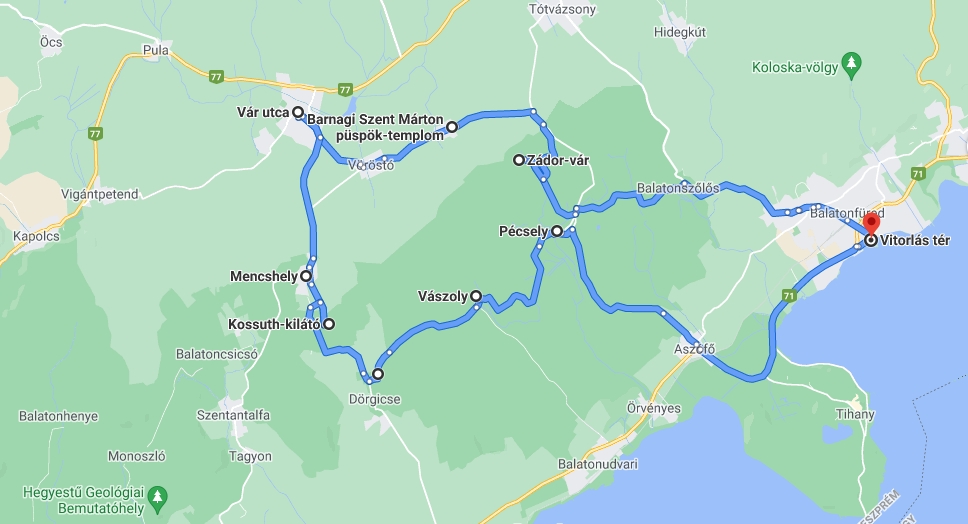 Badacsonyi VespaTura motoros kirándulás Badacsonyi Vespa túra