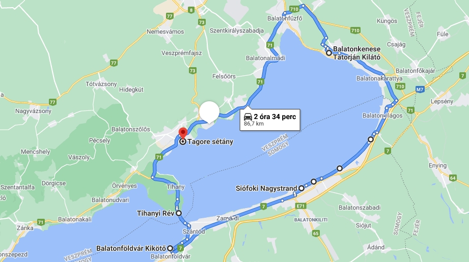 Kelet-Balaton kiskör Vespa túra